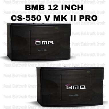 Promo Terbatas !!!!! Speaker Bmb 12 Inch Cs-550Vmkii Pro Speaker Karaoke Bmb Original Multicolor