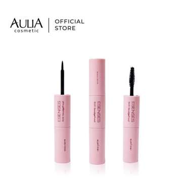 ESENSES Duo Smudge Proof Mascara Dan Eyeliner [ With Collagen +Biotinoyl Trpeptide 1 ]