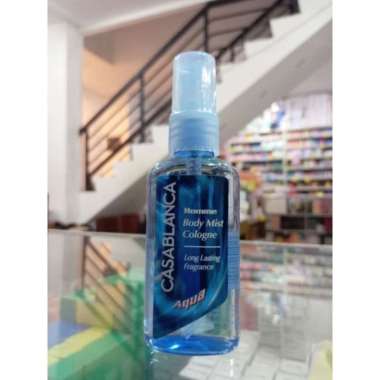 Casablanca Parfum Body Mist Cologne 50ml & Kasablanka 100ml || MJ Mist 100ml ORIGINAL 100% Biru Muda