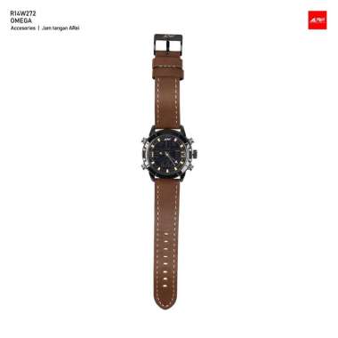 Jam Tangan Pria Omega Arei Outdoorgear HITAM