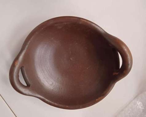 Wajan Tanah Tanpa Tutup 30cm | Kuali Besar | Kuali Gerabah