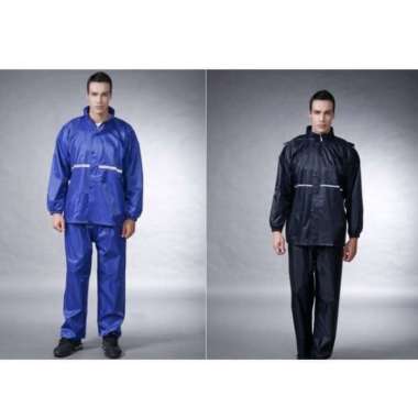 Jas Hujan High Quality Bahan Taslan Ringan Waterproof XXXL