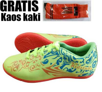 Sepatu Futsal Anak Laki Laki Usia 2 -10 Tahun PAUD TK SD SMP Kelas 1 2 3 4 5 6 7 8 9 0 Tahun-KIDZTUB