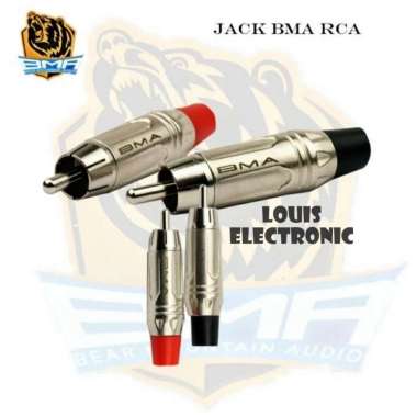Jack RCA BMA ORIGINAL Jeck Jek Rca BMA ( 2 Pcs )