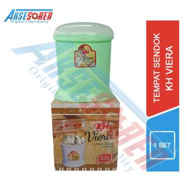 Aksesoren Tempat Sendok KH Viera [1 Set] / Cutlery Box Penyimpanan Alat Makan Garpu Centong Nasi / P