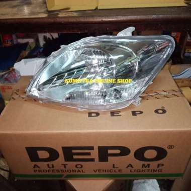 Lampu Depan Head Lamp Toyota Vios 2007 2008 2009 2010 Kanan - Kiri Kiri