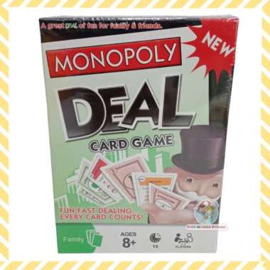 Monopoly Deal CARD Kartu Monopoli Game