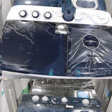 POLYTRON PWM 1203 Mesin Cuci - biru [12 Kg] 12kg
