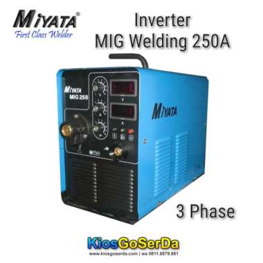Mesin Las MIG Miyata 250A | Inverter MIG Welding Miyata 250A / 380V