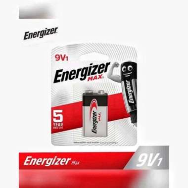 Baterai Kotak Energizer Max 9Volt / Baterai Energizer 9v Baterai Petak