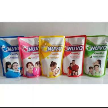 Nuvo Sabun Mandi Cair Refill 400 ml Kuning