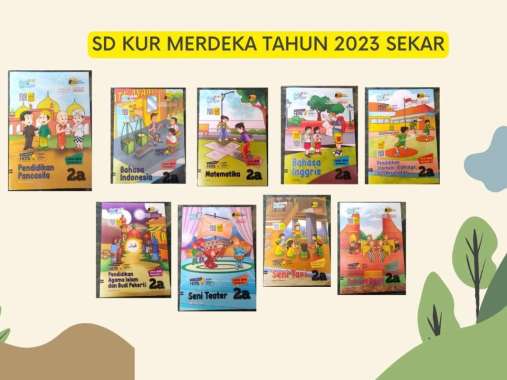 Buku LKS Merdeka Sekar - SD MI Kelas 2 - Semester Ganjil 2023 Steater
