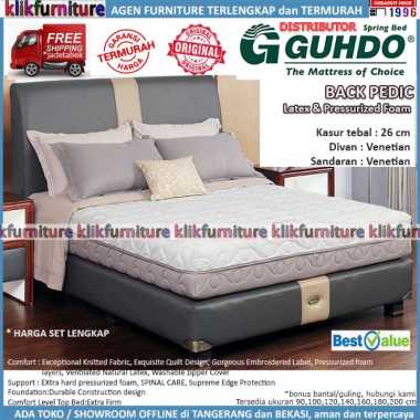 (1 Set) Springbed Guhdo BACK PEDIC Latex Venetian Style 140 x 200