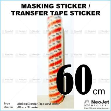 Transfer / Masking Tape Cutting Sticker 60 Cm Stiker kating