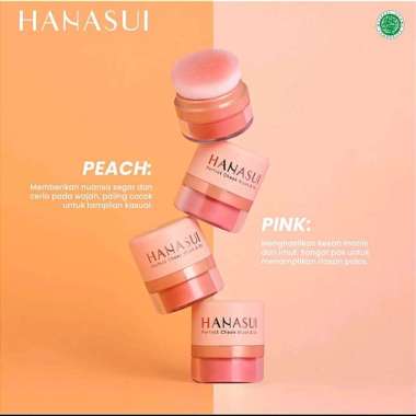 Hanasui Perfect Cheek Blush & Go Powder / Blush On hanasui Pink