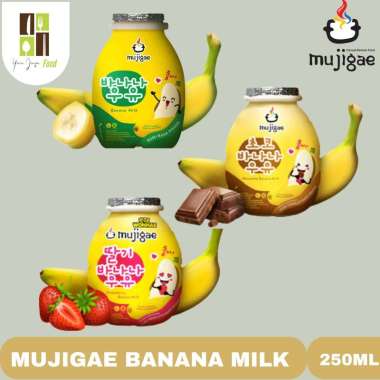 Promo Harga Mujigae Susu Cair Banana 250 ml - Blibli