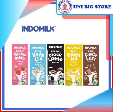 Promo Harga Indomilk Korean Series Busan Vanilla 180 ml - Blibli