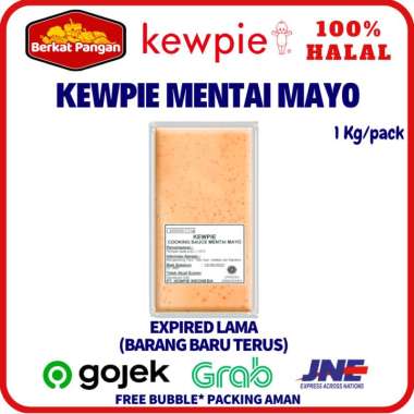 KEWPIE Mayonais Original / Mentai Mayo / Cheese Mayo / Egg Mayo / Onion Mayo/ Saus Tartar 1 Kg Menta