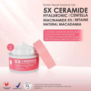 Pipiqiu 5x Ceramide Barrier Repair Moisture Gel 30gr Moisturizer