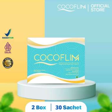Cocoflim Fiber 2 Box Paket lebih Hemat isi 30 Sachet