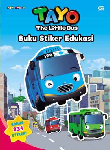 Tayo The Little Bus: Buku Stiker Edukasi By Iconix
