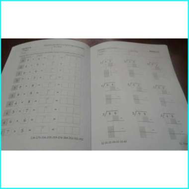 Buku Anak Perkalian Pembagian Modul Latihan Berhitung Matematika Murah