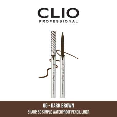 Clio Sharp, So Simple Waterproof Pen Liner 02 Brown