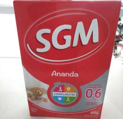 Promo Harga SGM Ananda 1 Formula Bayi 0-6 Bulan 400 gr - Blibli