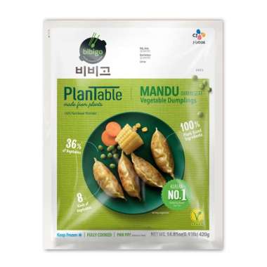 BIBIGO PLANTABLE MANDU VEGETABLE 420GR