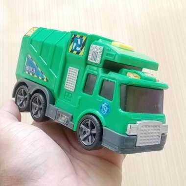 Mainan / Pajangan Truk / Truck Mobil Recycle Diecast Car Toys Bekas