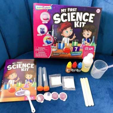 mainan edukasi anak my first science kit 7 colors