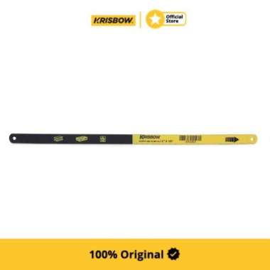 Krisbow Hacksaw Blade Mata Gergaji Hss Bimetal 18T 30 Cm