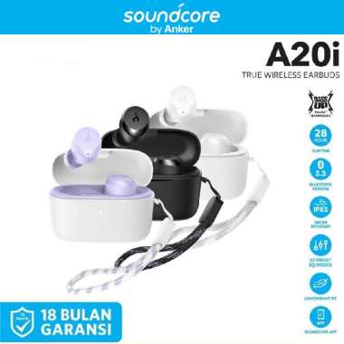 ANKER Soundcore A20i Headset Bluetooth TWS True Wireless Earbuds Mini Hitam