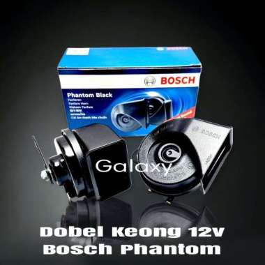 Klakson Dobel Keong 12v - BOSCH PHANTOM Original - Harga Set klakson saja