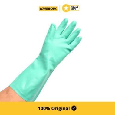 Krisbow Glove Sarung Tangan Pengaman Nitril Ukuran M