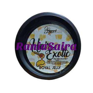 GO STREET Hair Exotic Spa Creambath 1000gr / Hair Spa / Rambut Kering / Rusak / Rontok / Bath GS EXO