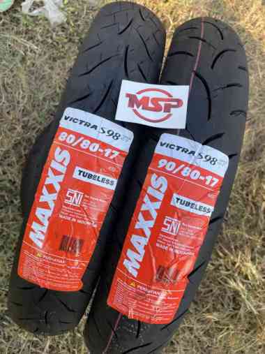 BAN MOTOR MAXXIS VICTRA S98ST 80/80 90/80 RING 17 TUBELESS 90/80-17