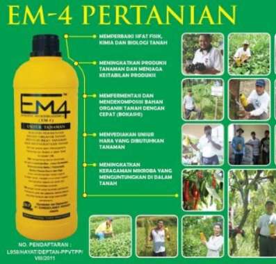 EM4 Pertanian, Bakteri Starter Pengurai Sampah dan Bahan Organik