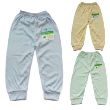 Fluffy Celana Panjang Bayi Rib/Lis Warna multicolour -4 pcs celana -size M