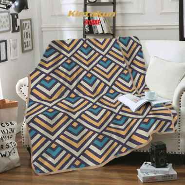 Kintakun Selimut Flannel 160 x 200 cm Selimut Dewasa Dluxe Adem Lembut Caraka
