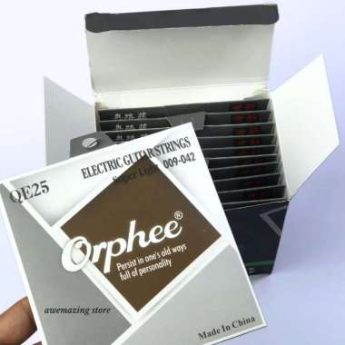Orphee Senar Gitar Elektrik QE25 QE27 009 010 QE25