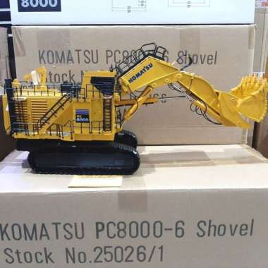 Diecast Miniatur Alat Berat Komatsu Excavator PC8000 Electric 1:50