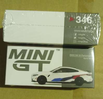 Minigt 1/64 Bmw M4 M-Performance Alpine White - Mgt00346 Multicolor