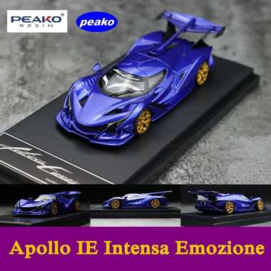 1/64 Peako Apollo Ie (Blue) Resin Car Model Multicolor