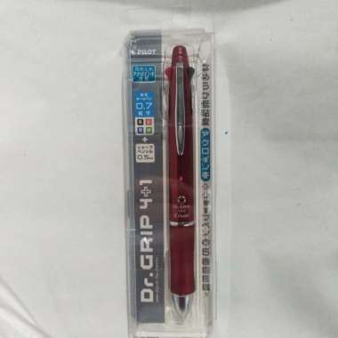 Pilot "Dr.Grip" 4+1/Bpkhdf-Sfn/Pulpen Pilot "Dr.Grip" 4Pen+1Pencil Multicolor
