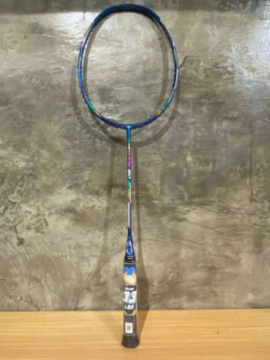 Svp RAKET BADMINTON POWERMAX SPITFIRE 80 POWER MAX 78GR/6U WAVE FRAME ORI Biru