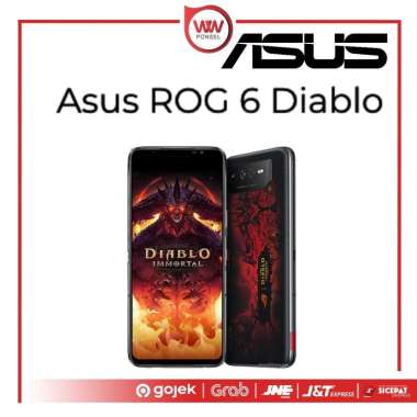 Hp Asus ROG 6 Diablo Edition Ram 16GB Internal 512GB Garansi Resmi Black