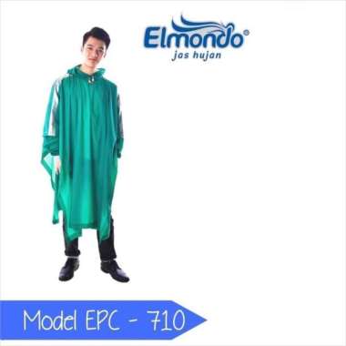 Jas Hujan Ponco Lengan Jas Hujan Elmondo 710 HIJAU