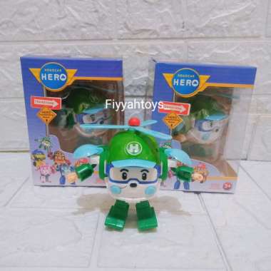 Mainan Robot Anak Robocar Poli Helly - Mainan Robot Helikopter Robocar Poli
