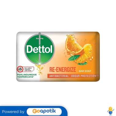 Promo Harga Dettol Bar Soap Reenergize 105 gr - Blibli